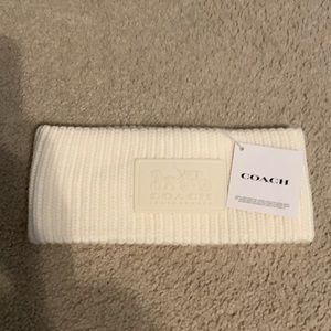 Coach winter headband